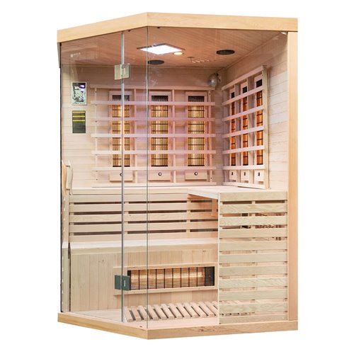 Sauna na podczerwień 150X150X200CM MO-EA3CR Infrared Mazur