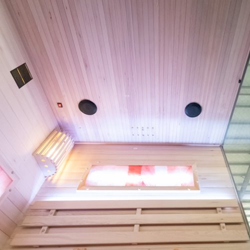 Sauna fińska 4 osobowa wysokotemperaturowa 4,5KW Harvia 140x150 cm Lark3