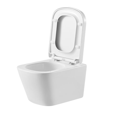 Zestaw podtynkowy stelaż CERSANIT MITO 40 MECH + miska VIVA-WH-02 + przycisk ENTER II chrom