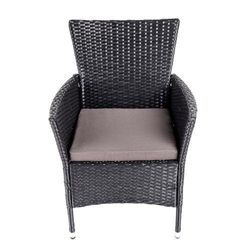 Zestaw mebli ogrodowych z technorattanu stół + krzesła 8 osób Santos