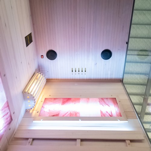 Sauna fińska 2 osobowa wysokotemperaturowa 3,5KW Harvia 120x120 cm Lark1