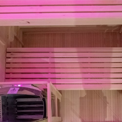 Sauna fińska 4 osobowa wysokotemperaturowa 4,5KW Harvia 140x150 cm Lark3-WD