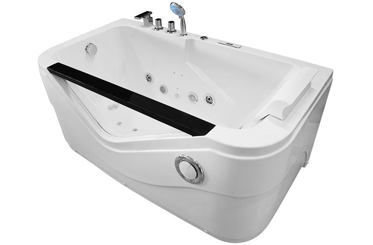 Wanna z hydromasażem przyścienna 150x80 cm MO-0061-150