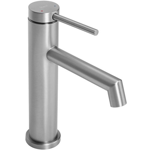 Inox bateria umywalkowa niska Foss Rea
