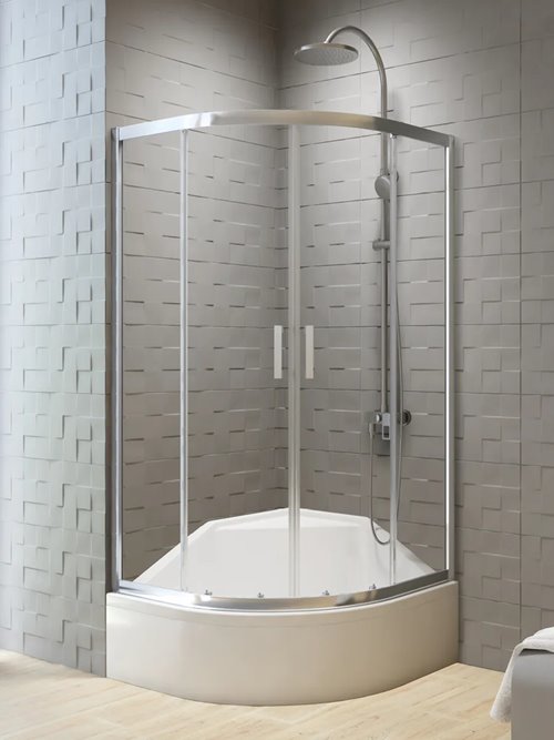 Kabina półokrągła 80x80 K-0207 Varia New Trendy
