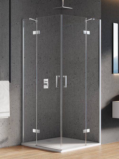 Kabina prysznicowa kwadratowa 100x100 D-0105A/D-0109A New Renoma New Trendy