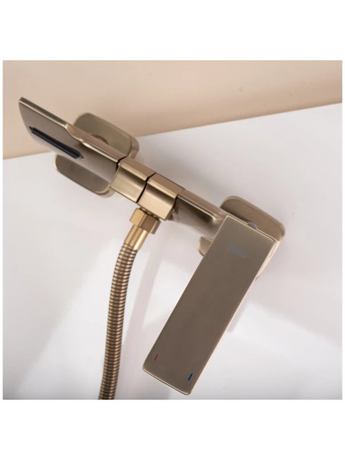 Bateria wannowa Joe Rea złoto szczotkowane