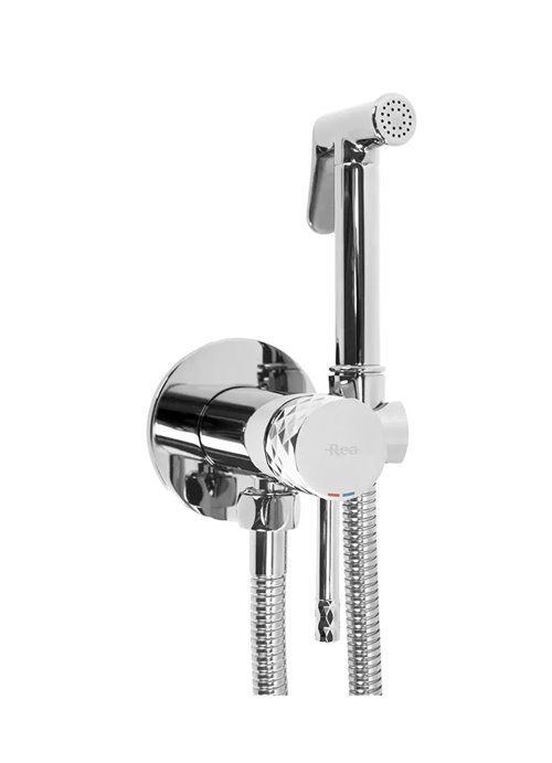 Bateria bidetowa Rea Lungo Diamond Chrom