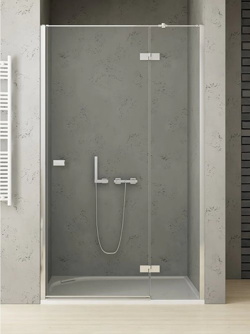 Drzwi prysznicowe uchylne 140 cm prawe EXK-1217 Reflexa New Trendy