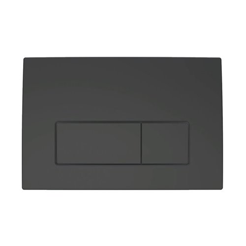 Zestaw podtynkowy stelaż GEBERIT DUOFIX + miska PEAK-WH-GL-RIM-03 + przycisk DELTA 50 czarny mat