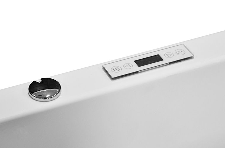 Wanna z hydromasażem przyścienna 170x85 cm MO-0061-170