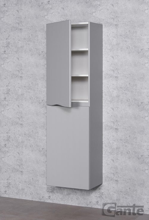Słupek łazienkowa wiszący kolor szary ONDA 45x155 cm Gante