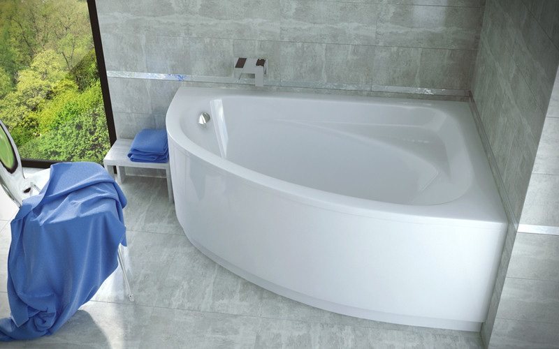 Wanna 150x80 prawa z regulowanym stelażem