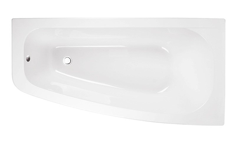 Wanna narożna prawa Besco Luna 150 cm