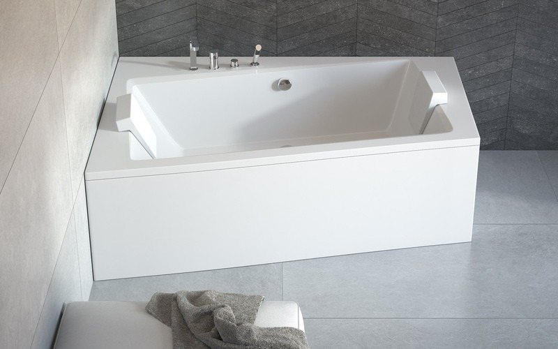 Wanna narożna 160 cm Lewa Infinity Besco zdjęcie 3