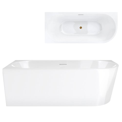 Wanna narożna przyścienna 150 cm Intero V230 Corsan Lewa zdjęcie 16