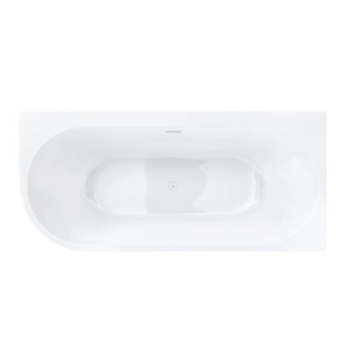 Wanna narożna przyścienna 160 cm Intero V240 Corsan Prawa zdjęcie 7