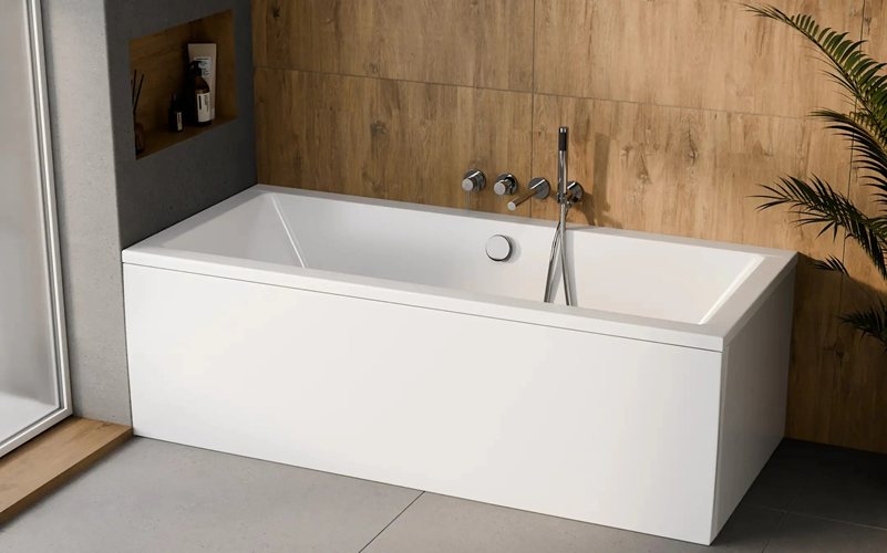 Wanna prostokątna 170 cm Quadro Besco zdjęcie 2