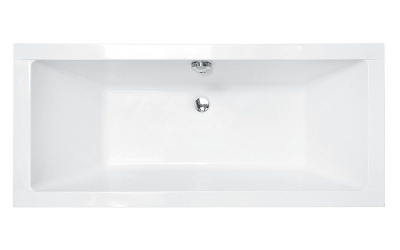 Wanna prostokątna do zabudowy Quadro Slim Besco 190 cm