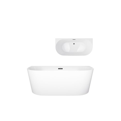 Wanna przyścienna Corsan Mono Slim E029 150 cm zdjęcie 13