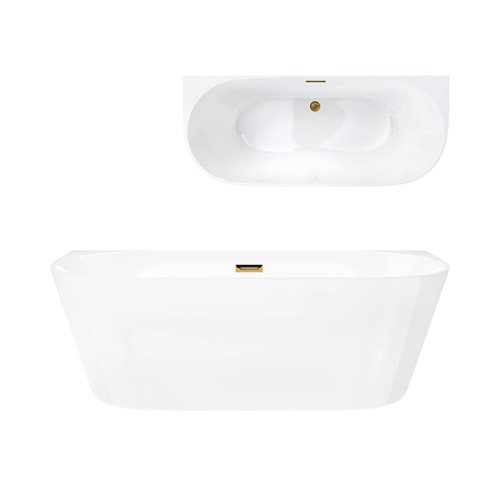 Wanna przyścienna Corsan Mono Slim E029 170 cm zdjęcie 18