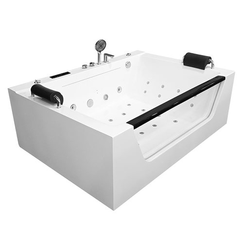 Wanna spa z hydromasażem prostokątna 170x120 cm MO-0074 Turbo