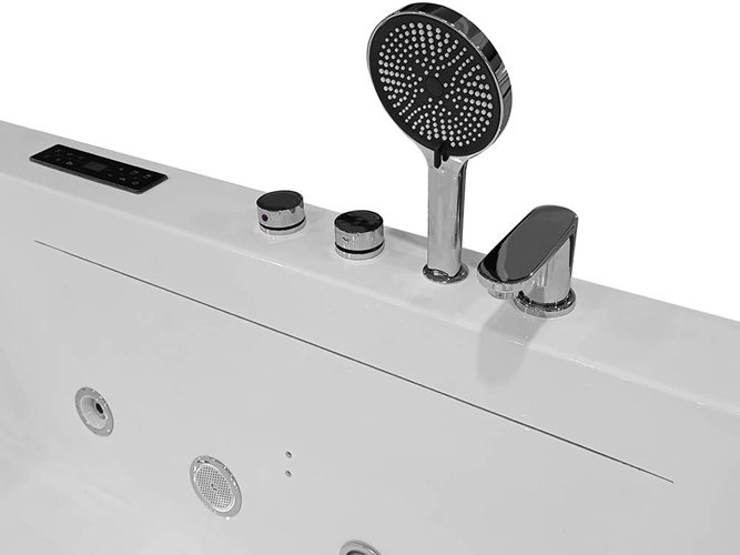 Wanna spa z hydromasażem prostokątna 170x120 cm MO-0074 Turbo zdjęcie 10