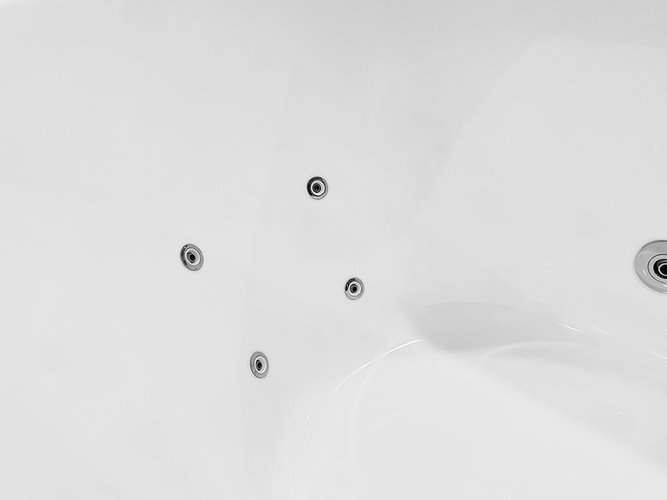 Wanna z hydromasażem przyścienna narożna 150X75X59 cm MO-18043P PRAWA zdjęcie 7