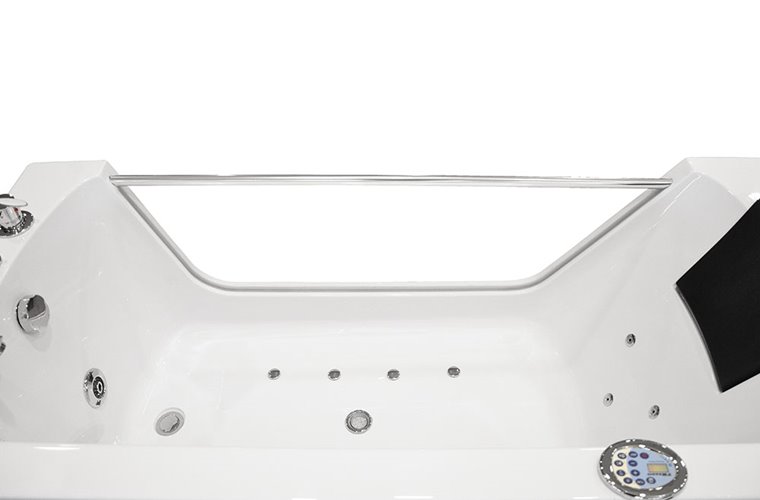 Wanna łazienkowa z hydromasażem Spa prostokątna 170x80 cm MO-0319