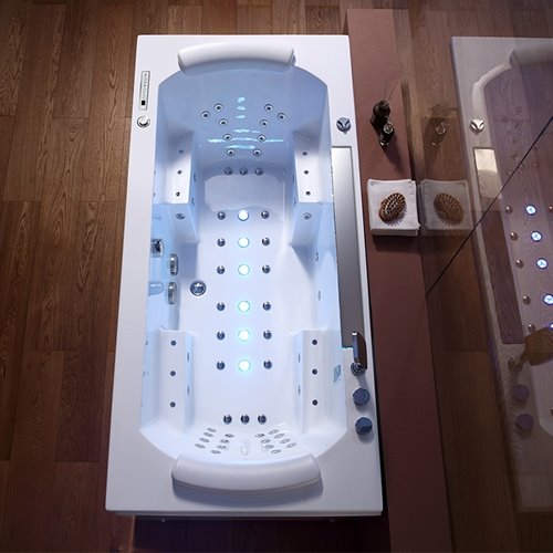 Wanna z hydromasażem prostokątna 180x90 cm Marbe 941 Hydrosan