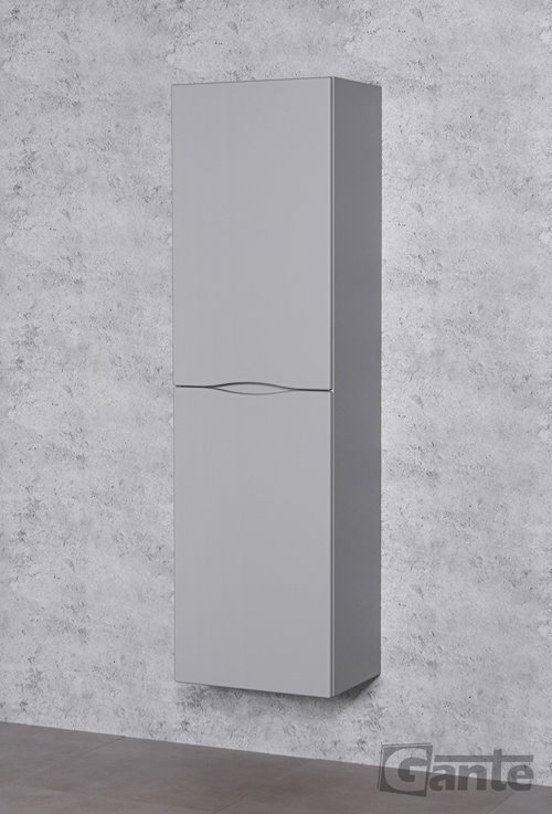 Słupek łazienkowa wiszący kolor szary ONDA 45x155 cm Gante