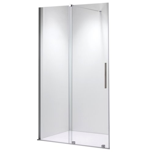 Drzwi prysznicowe rozsuwane szkło 8 mm 90 cm ASTRA-CH-A-90 zestaw