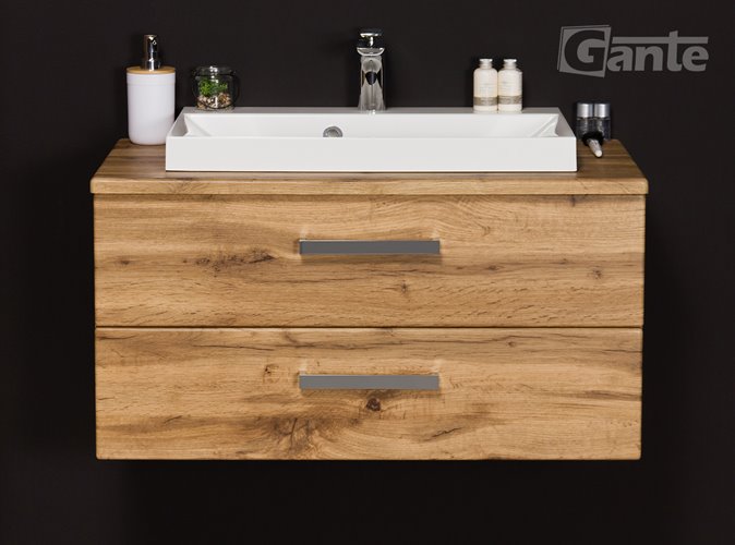 Szafka wisząca z umywalką 80/39/2 FKS seria Fokus NE