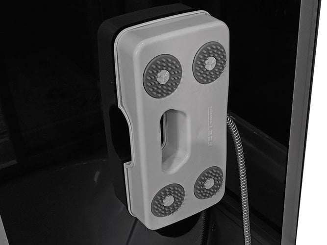 Prostokątna kabina z hydromasażem 150x83 cm MO-02005