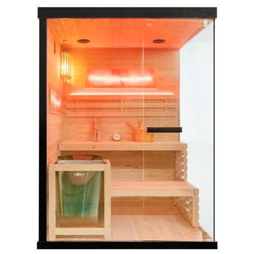 Sauna fińska 4 osobowa wysokotemperaturowa 4,5KW Harvia 140x150 cm Lark3