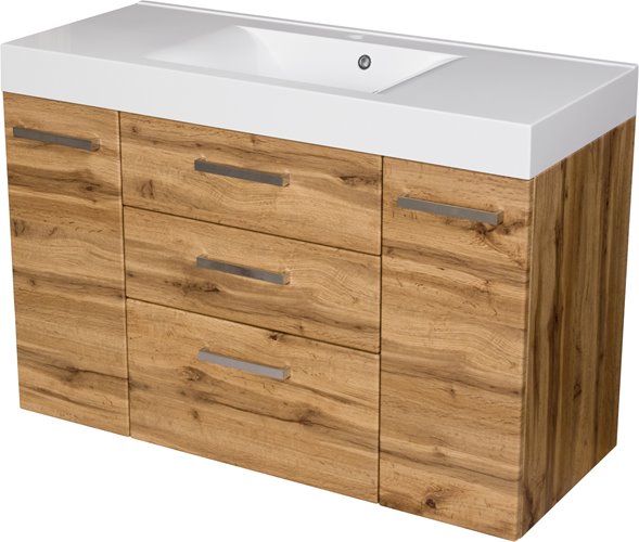 Szafka wisząca z umywalką 120/50/C3 seria Fokus NE