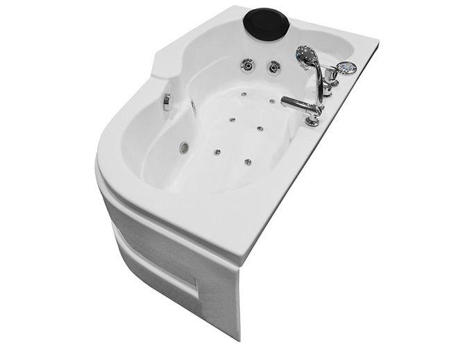 Wanna z hydromasażem asymetryczna 150x92 cm MO-0207
