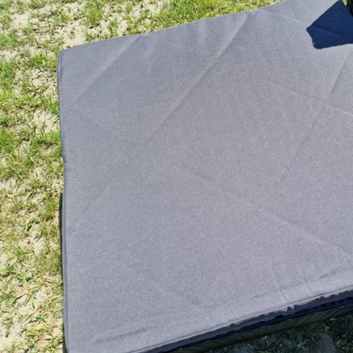 Meble ogrodowe technorattan sofa, stół, dostawka zestaw Volta