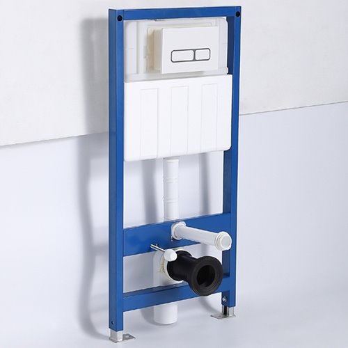 Zestaw podtynkowy kompletny stelaż + miska MIZU-WH-TR-03 + przycisk Button-4-WH biały