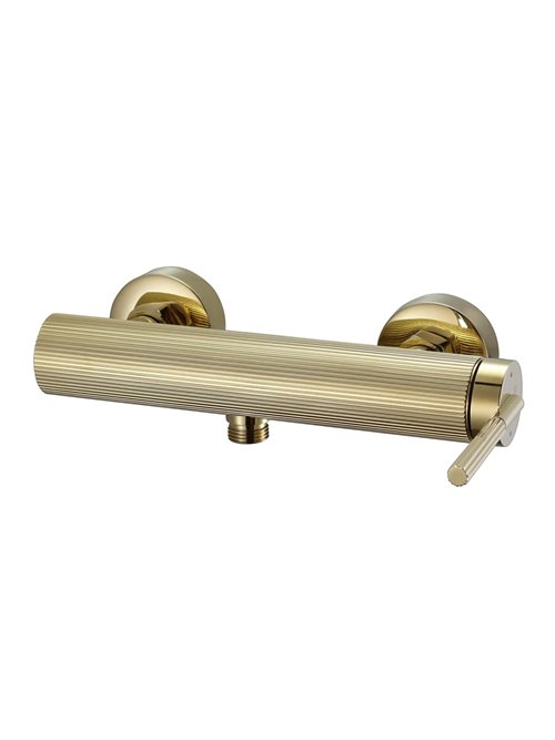 Bateria prysznicowa natynkowa Rea Argon złoty połysk