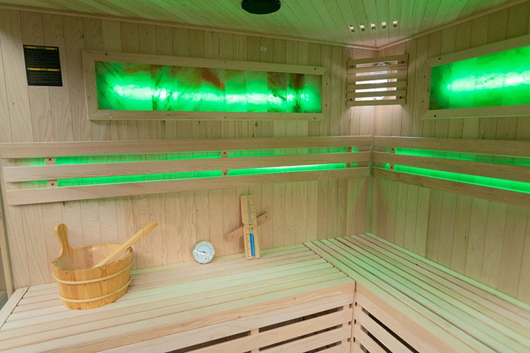 Sauna sucha fińska piec 6 KW Harvia BC60 + kamień solny 180X180X200CM MO-EA4CS Mazur