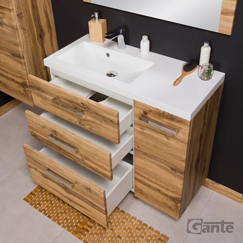 Szafka wisząca z umywalką 90/39/3L seria Fokus NE