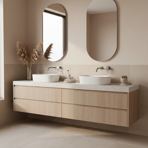 Bateria umywalkowa podtynkowa box Rea Clif Inox