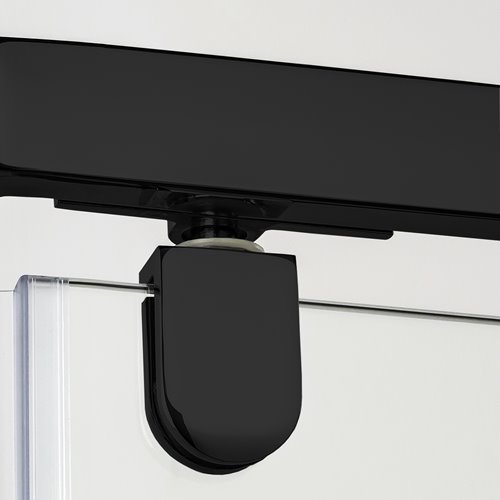 Kabina półokrągła 90x90 K-0469 New Komfort Black New Trendy