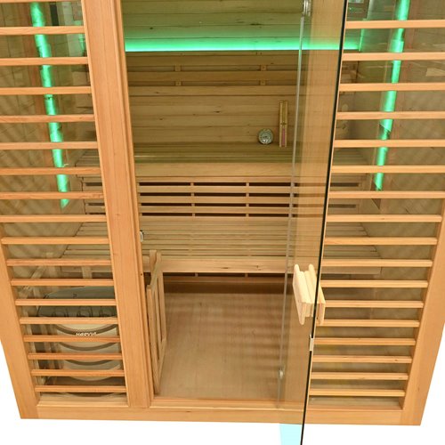 Sauna sucha fińska piec 8 KW Harvia BC80 + kamienie solne 180X160X200CM MO-TS4B Mazur