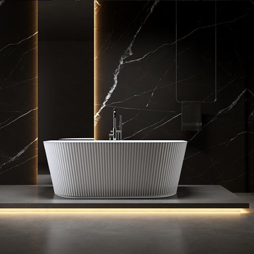 Wanna wolnostojąca przyścienna 170 cm Carlo Led Hydrosan