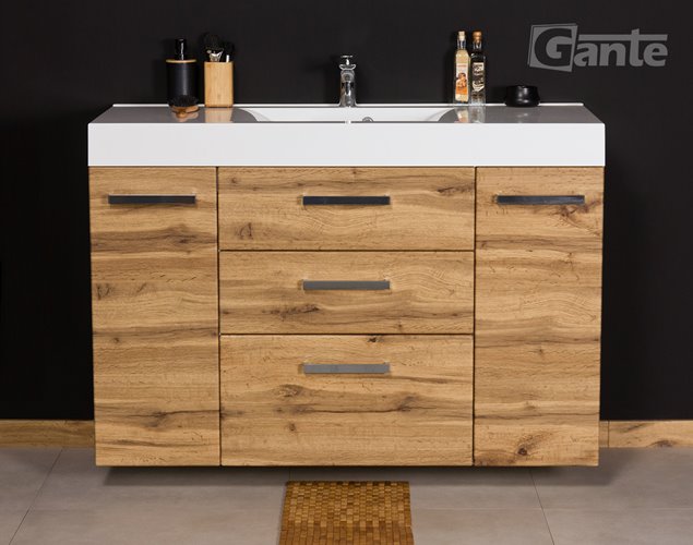 Szafka wisząca z umywalką 120/50/C3 seria Fokus NE