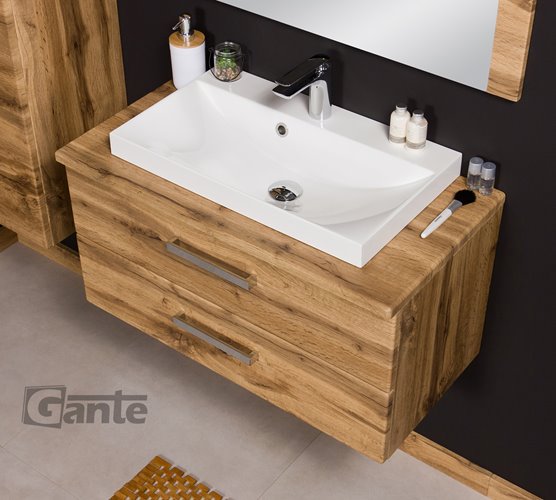 Szafka wisząca z umywalką 80/39/2 FKS seria Fokus NE