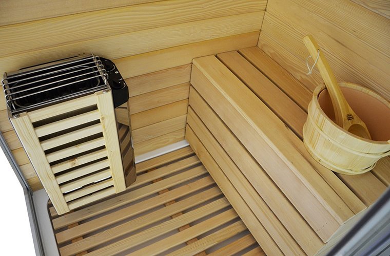 Sauno kabina prysznicowa prostokątna 180x110 cm MO-1752W LEWA TRIO