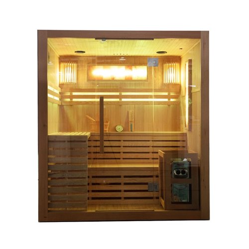Sauna fińska 5 osobowa wysokotemperaturowa 6KW Harvia 160x180 cm Kemi5